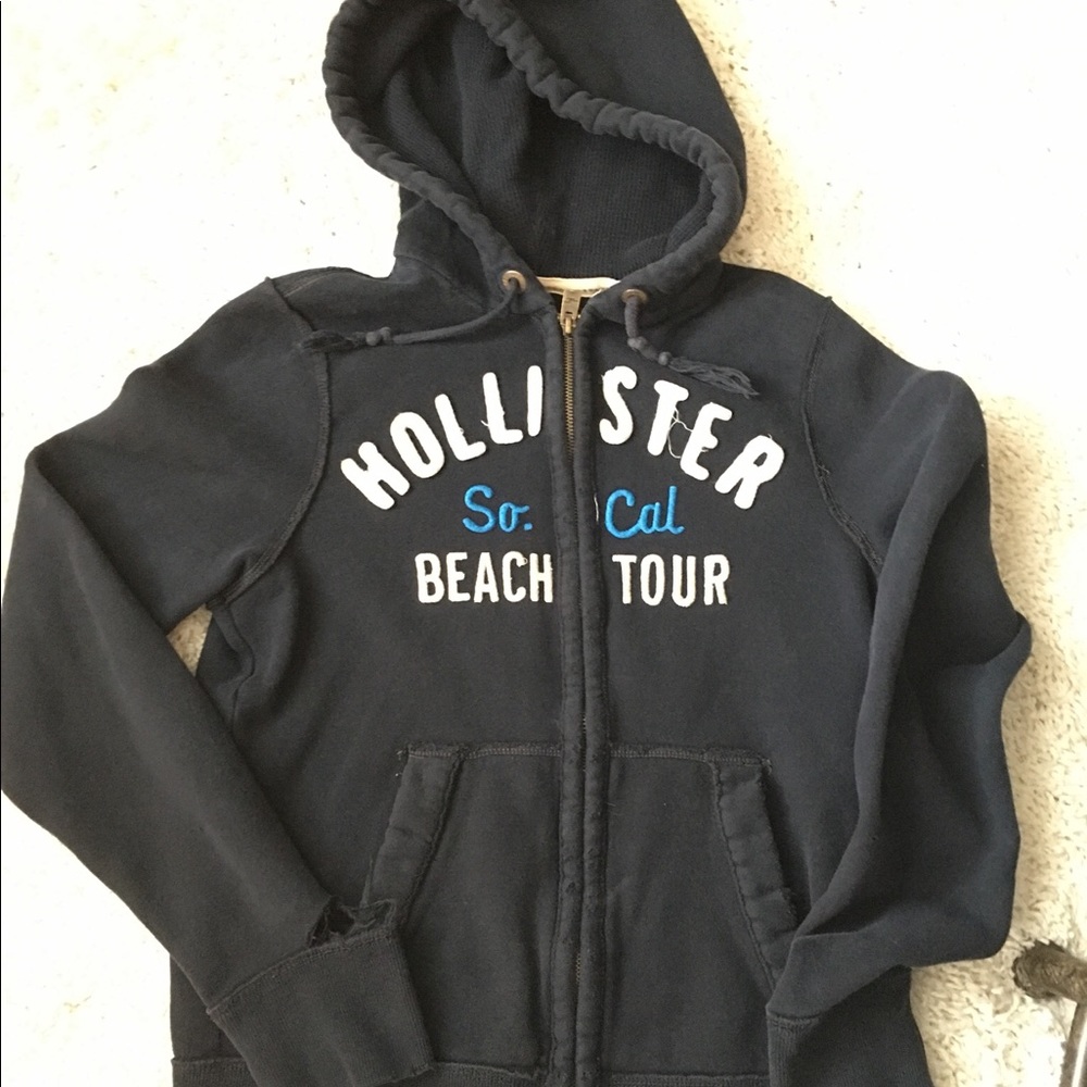 Hollister Zip-Up Hoodie - Picture 2 of 8